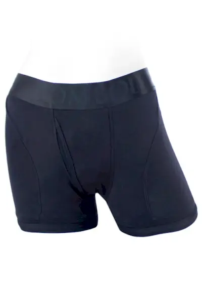 Tomboii Boxer Brief Arnés Negro