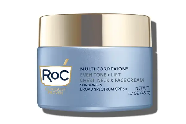 RoC Multi Correxion Even Tone + Lift Chest, Neck & Face Cream SPF 30