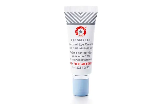 First Aid Beauty FAB Skin Lab Retinol Eye Cream With Triple Hyaluronic Acid