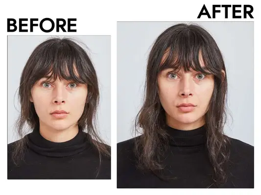 before and after glow recipe avocado melt retinol cream