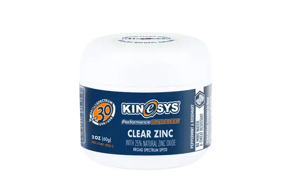 KINeSYS Reef Safe Natural Mineral Zinc Oxide Sunscreen
