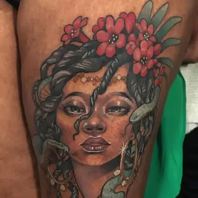 White Ink Tattoo Accents