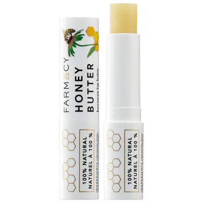 Caudalie Lip balm on white background