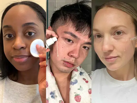 A person applying the Paula