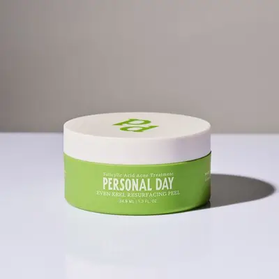 Personal Day peel on a white background.