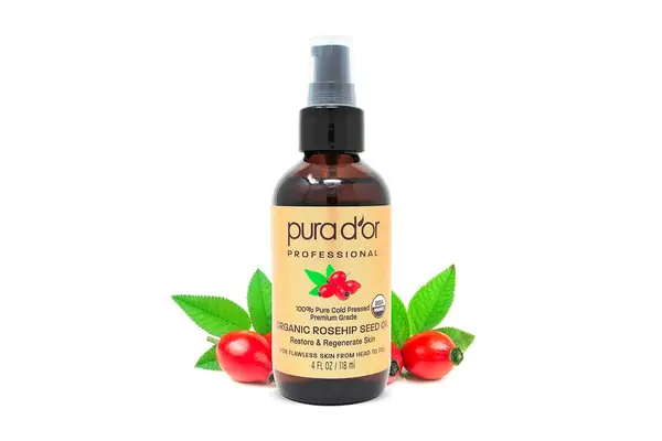 PURA DâOR Organic Rosehip Seed Oil
