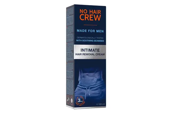 Amazon No Hair Crew Intimate/Private At-Home Hair Removal Cream for Men