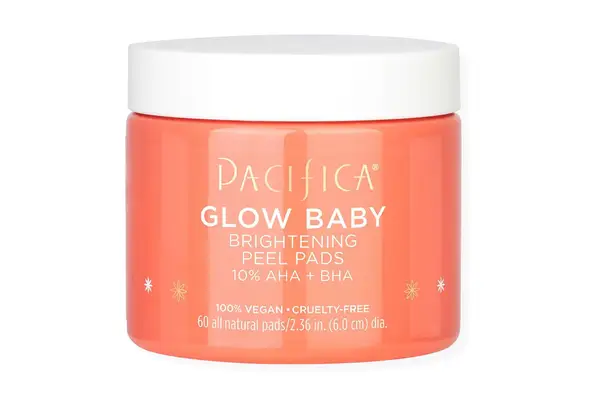 Pacifica Glow Baby Brightening Peel Pads 10% AHA + BHA