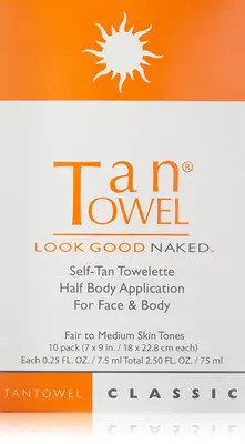 TanTowel Self-Tanning Towelettes