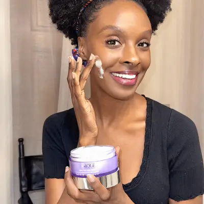 Essence Gant using Clinique Take The Day Off Cleansing Balm