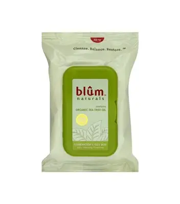 Daily Combination/Oily Skin Towelettes, Tea Tree Oil, 30 Count