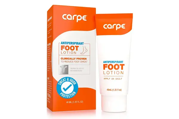 Carpe Antiperspirant Foot Lotion 