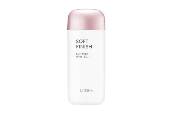 Missha Soft Finish Sun Milk SPF 50+ PA+++