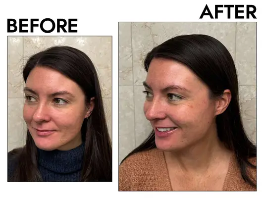 Hyper Skin Hyper Even Gentle Brightening Cleansing Gel on hands