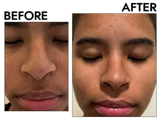 Hyper Skin Hyper Even Gentle Brightening Cleansing Gel on hands