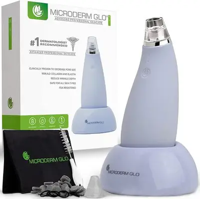 Microderm GLO Mini Diamond Microdermabrasion and Suction Tool