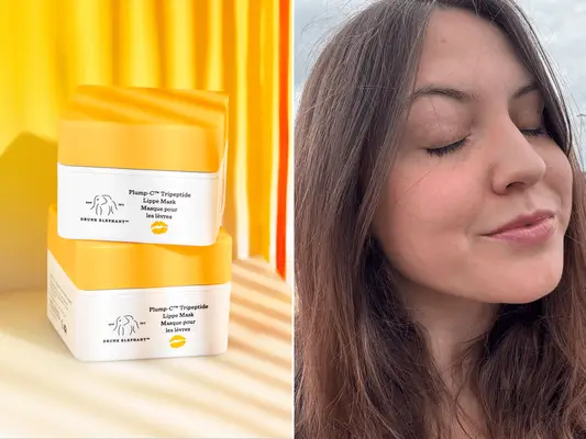 Le nouveau masque à lèvres de l'éléphant ivre me donne des lèvres moelleuses avec un côté de brillance