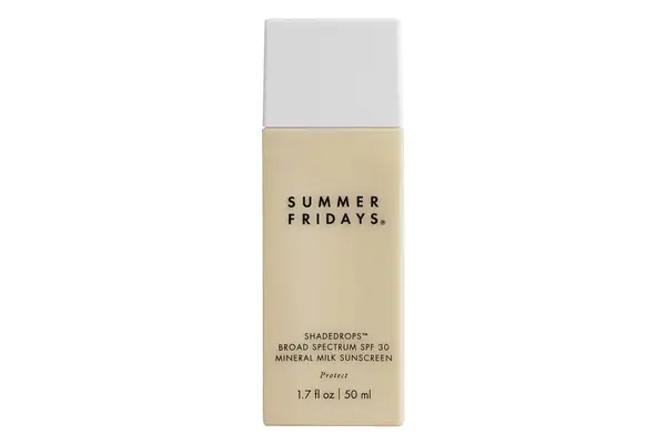 Summer Fridays ShadeDrops Broad Spectrum SPF 30 Mineral Milk Sunscreen
