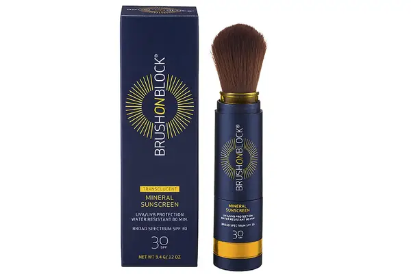 Brush-On Block Mineral Sunscreen Powder