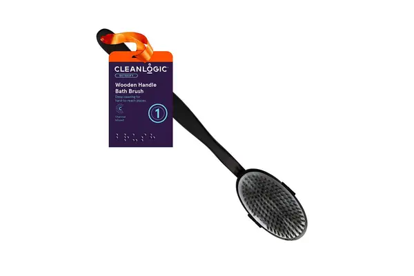 Cleanlogic Sport Wooden Handle Bath Dry Brush