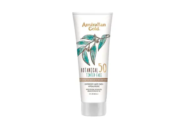 Australian Gold Botanical SPF 50 Tinted Face Sunscreen Lotion