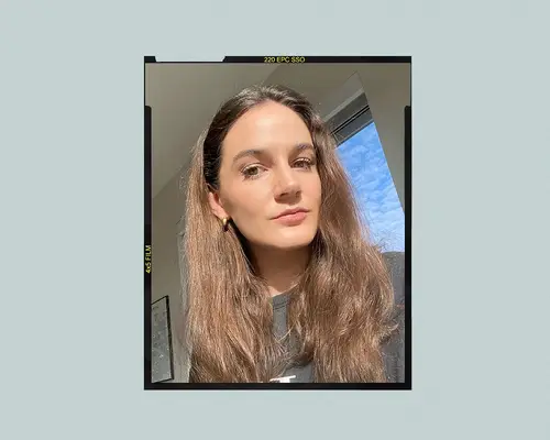 EltaMD UV Clear Broad-Spectrum SPF 46 Facial Sunscreen Results on Kelsey Clark