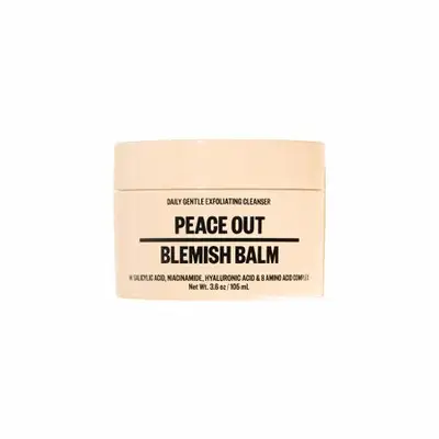 peace out blemish balm cleanser