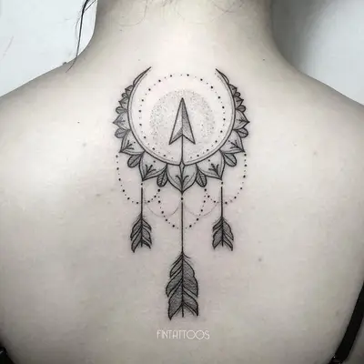 dreamcatcher crescent moon