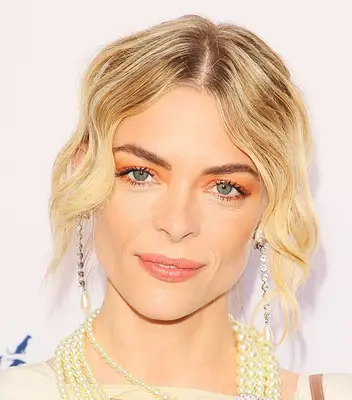 jamie king orange eye makeup