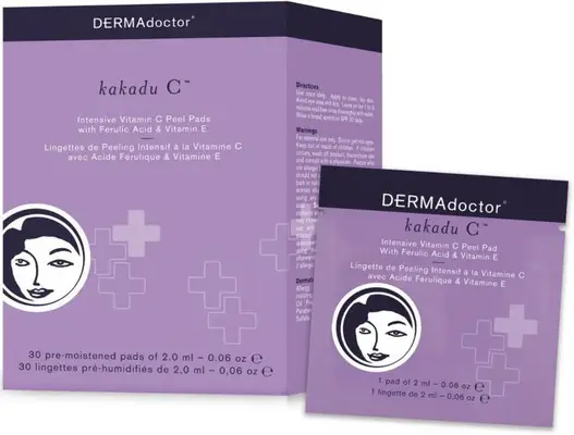 Kakadu C Intensive Vitamin C Peel Pad with Ferulic Acid & Vitamin E