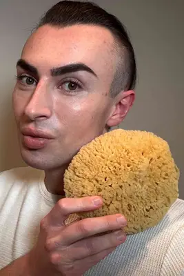 Lather Natural Sea Wool Sponge