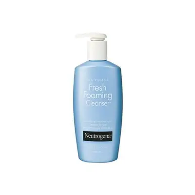 Neutrogena Fresh Foaming Cleanser - how to take care of eyelash extensions