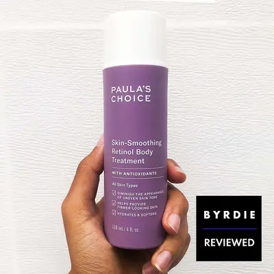 Jeg prøvede Paulas valgs retinol kropsbehandling, og det sluttede mine tørre hud -onde