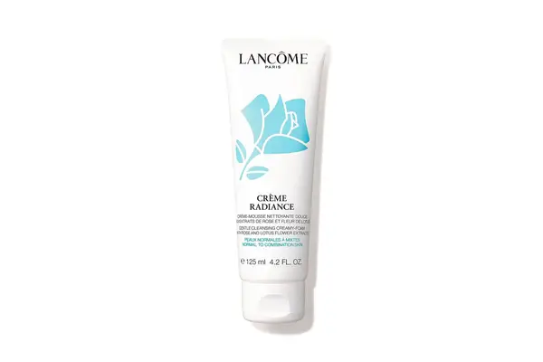 LancÃ´meâ CrÃ©me Radiance Cream-to-Foam Face Cleanser - Gently Cleanses Skin & Removes Makeup - With White Lotus - 4.2 Fl Oz