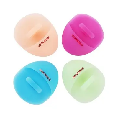 INNERNEED Super Soft Silicone Face Cleanser and Massager Brush 4 Set