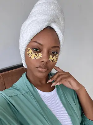 Taraji P. Henson and Lala Anthony wearing Dieux Eye Mask