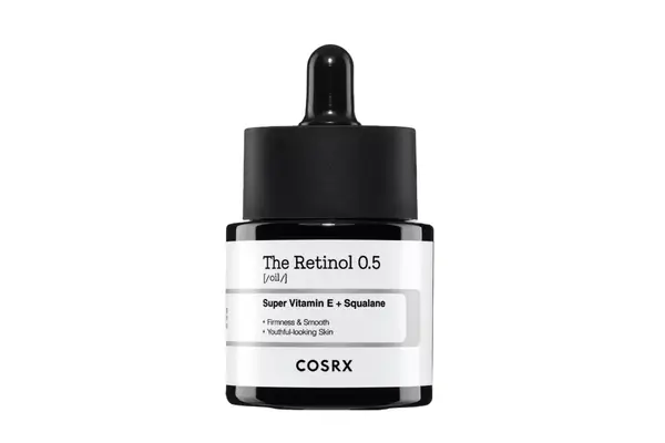 Cosrx The Retinol 0.5 Oil with Super Vitamin E + Squalane