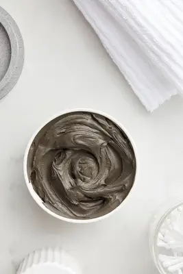 egg white clay mask