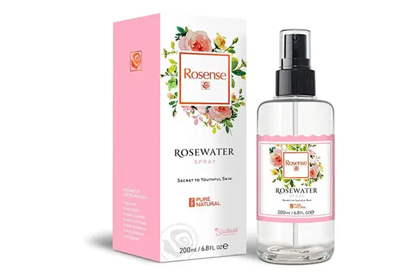 Rosense Glass Bottle Rosewater Hydrating Facial Toner / Rose Water