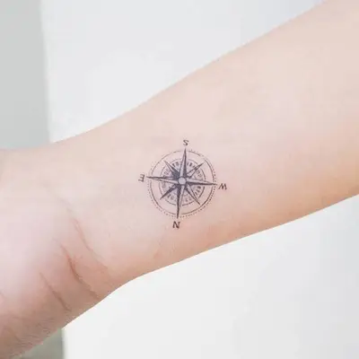 Compass Tattoo Inspiration Small But Detailed