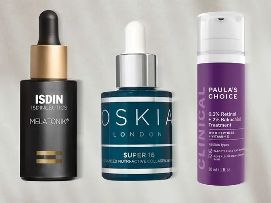 Three of the best bakuchiol skincare products from ISDIN, Oskia and Paula