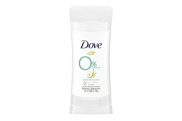Dove 0% Aluminum Deodorant Stick Non irritating Deodorant