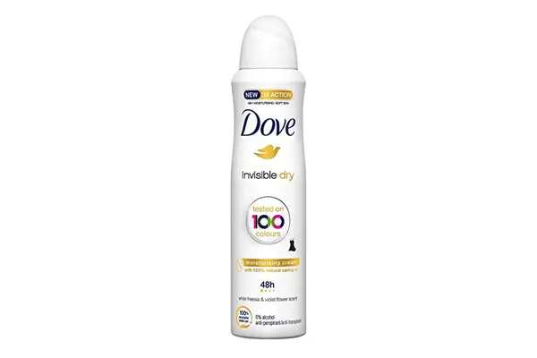 Dove Invisible Dry Spray Antiperspirant