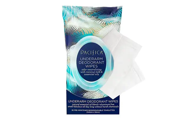 Pacifica Underarm Deodorant Wipes