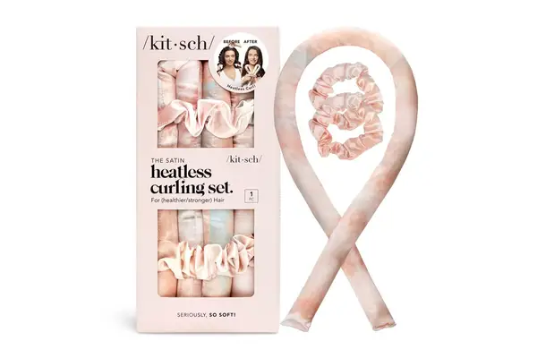 Amazon Prime Day Kitsch Satin Heatless Curling Set - Hair Rollers for Heatless Curls 