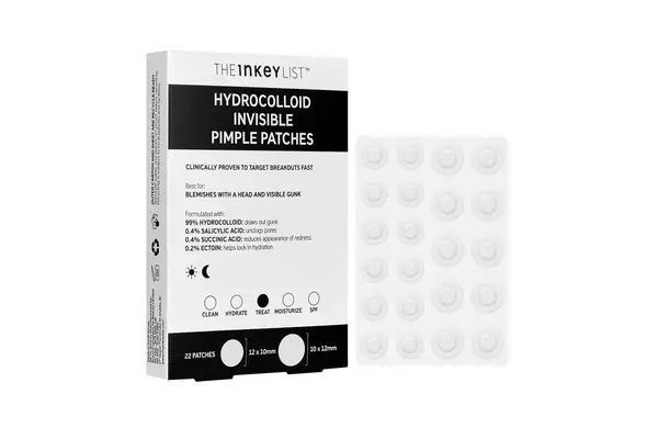 The Inkey List Hydrocolloid Invisible Pimple Patches