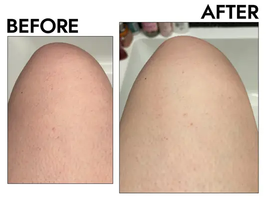 A display of a person