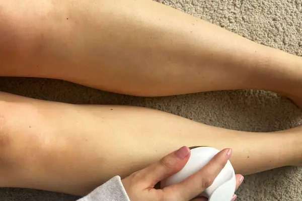 a closeup of the tester