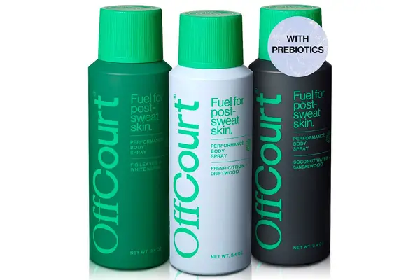 Amazon OffCourt Natural Body Spray for Men with Prebiotics