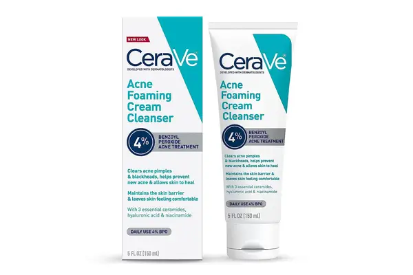 CeraVe Acne Foaming Cream Cleanser
